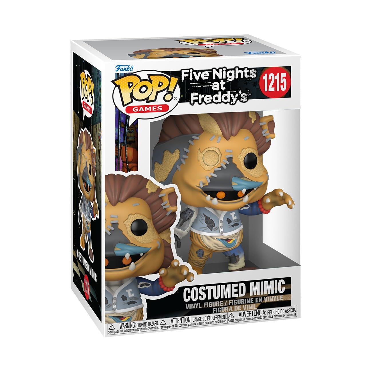 Funko POP! Games: Five Nights at Freddy's - FNAF - Costumed Mimic - Sammelbare Vinylfigur - Geschenkidee - Offizielles Merchandise - Spielzeug für Kinder & Erwachsene - Modellfigur für Sammler