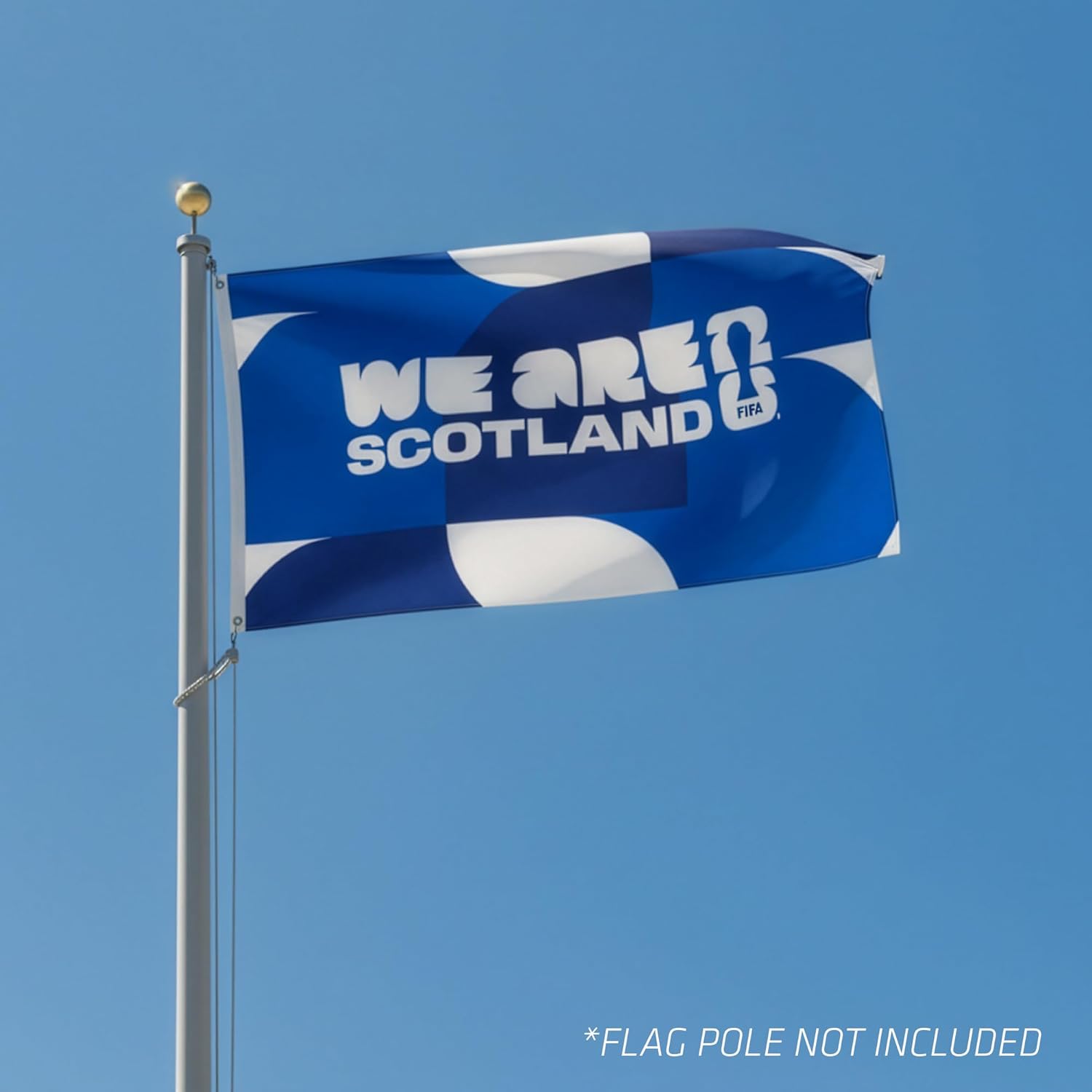 Team Merchandise FWC26 5ft x 3ft Scotland Flag (World Cup 2026)