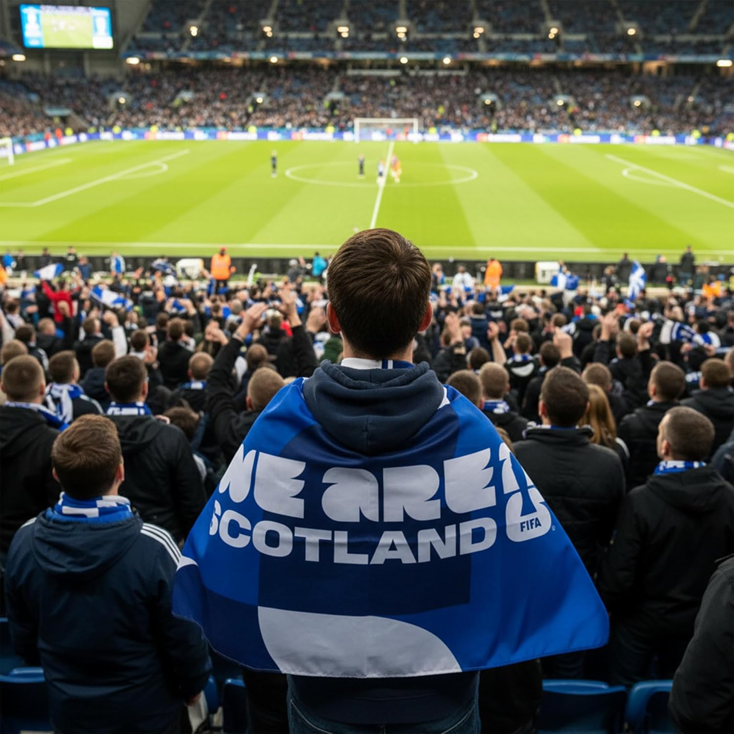 Team Merchandise FWC26 5ft x 3ft Scotland Flag (World Cup 2026)