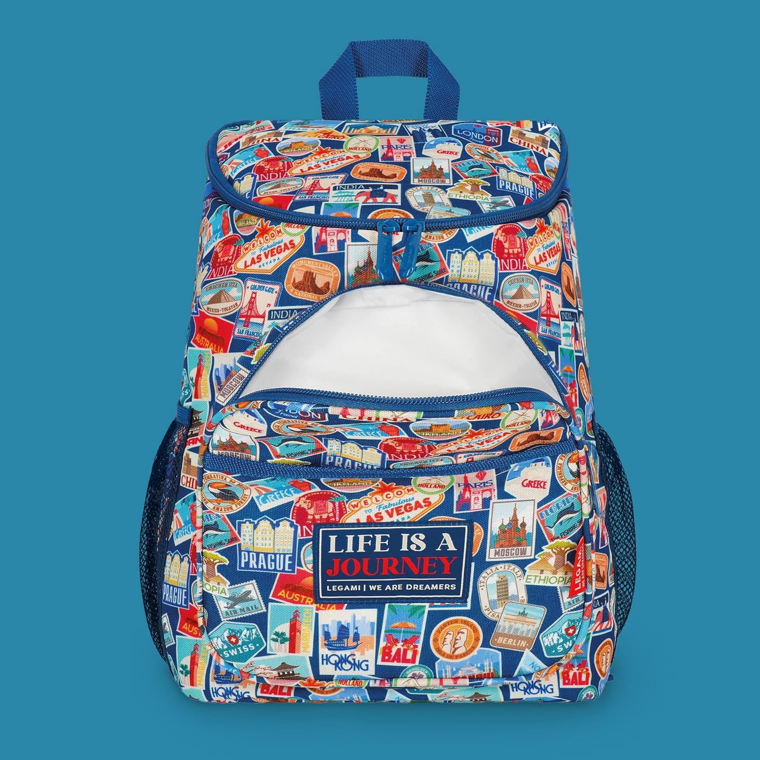 Cooler Backpack - Backpack Cooler - Travel - Stickers - 20 L