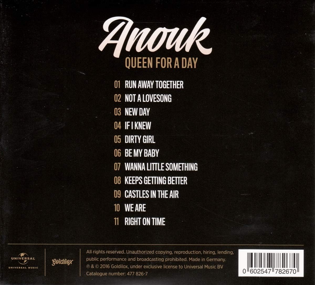 Anouk - Queen For A Day