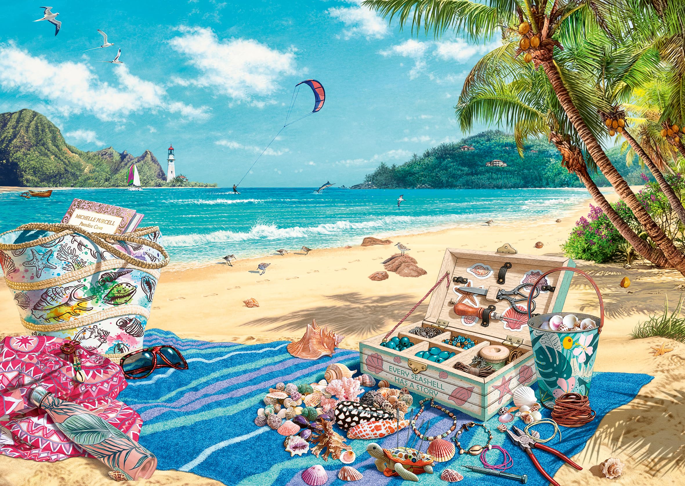 Ravensburger The Shell Collector 1000 Piece Jigsaw Puzzles for Adults and Kids Age 12 Years Up