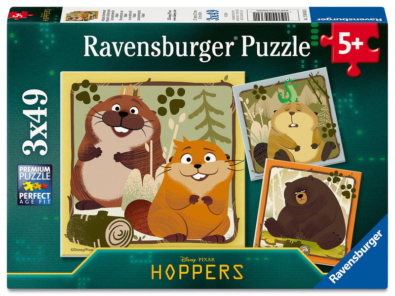 Ravensburger Kinderpuzzle 100 XXL Teile - Geheimnisse der Tierwelt