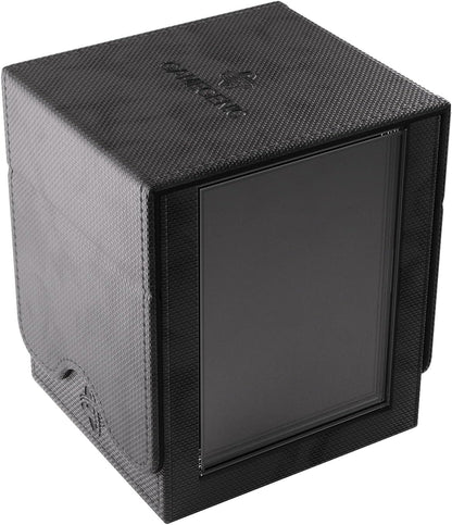 Gamegenic | Squire Plus 100+ XL Convertible Black Commander Deck Box | Card Holder