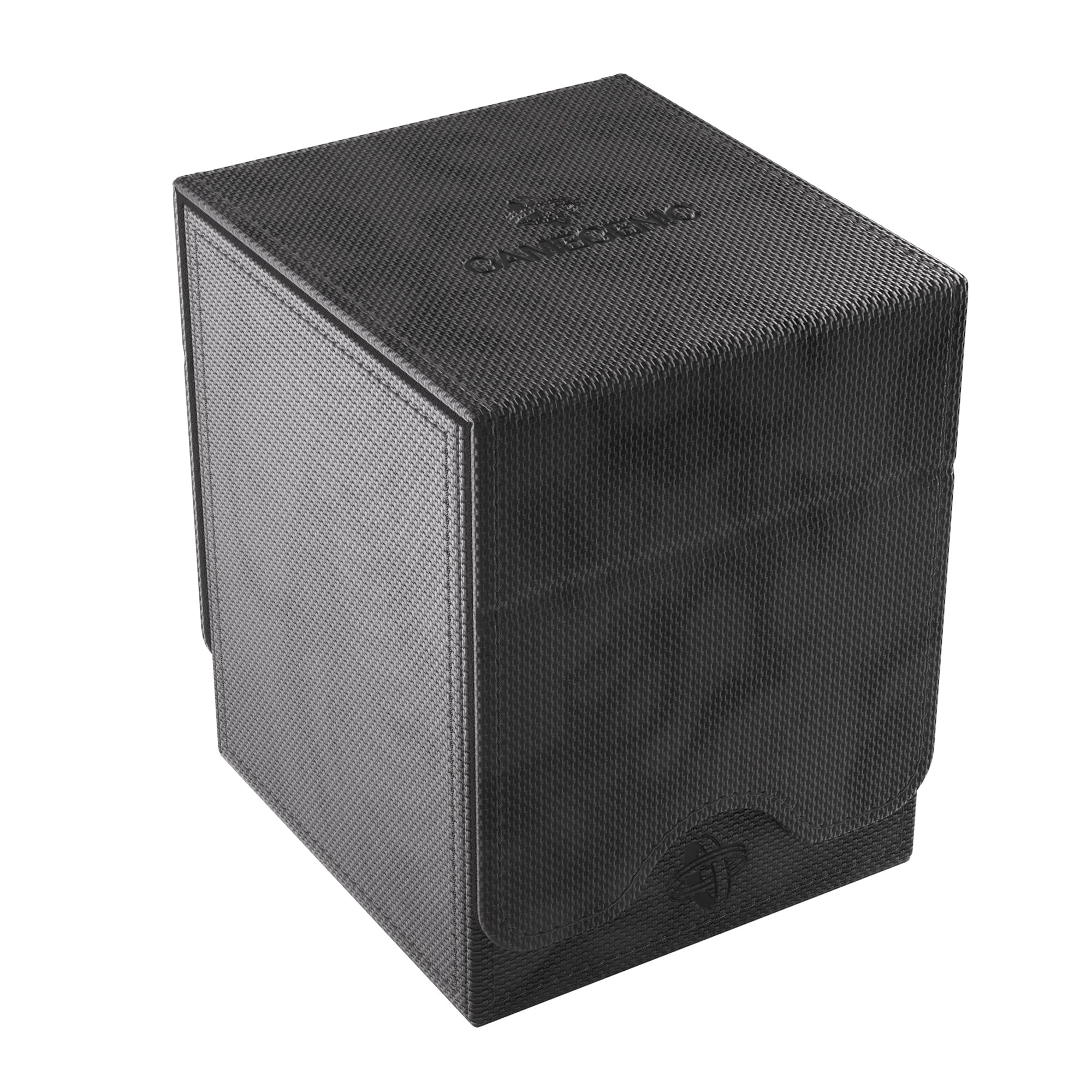 Gamegenic | Squire Plus 100+ XL Convertible Black Commander Deck Box | Card Holder