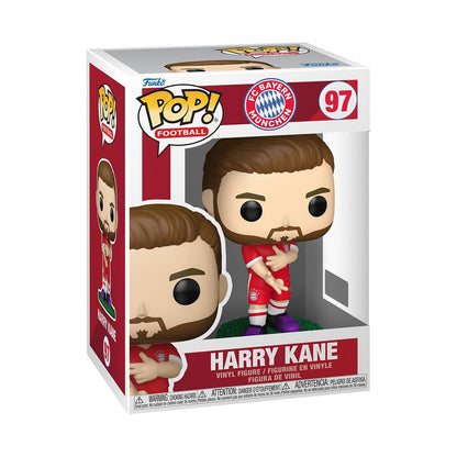 Funko POP! Football: FC Bayern München - Harry Kane - Sammelbare Vinylfigur - Geschenkidee - Offizielles Merchandise - Spielzeug für Kinder & Erwachsene - Modellfigur für Sammler und zur Ausstellung