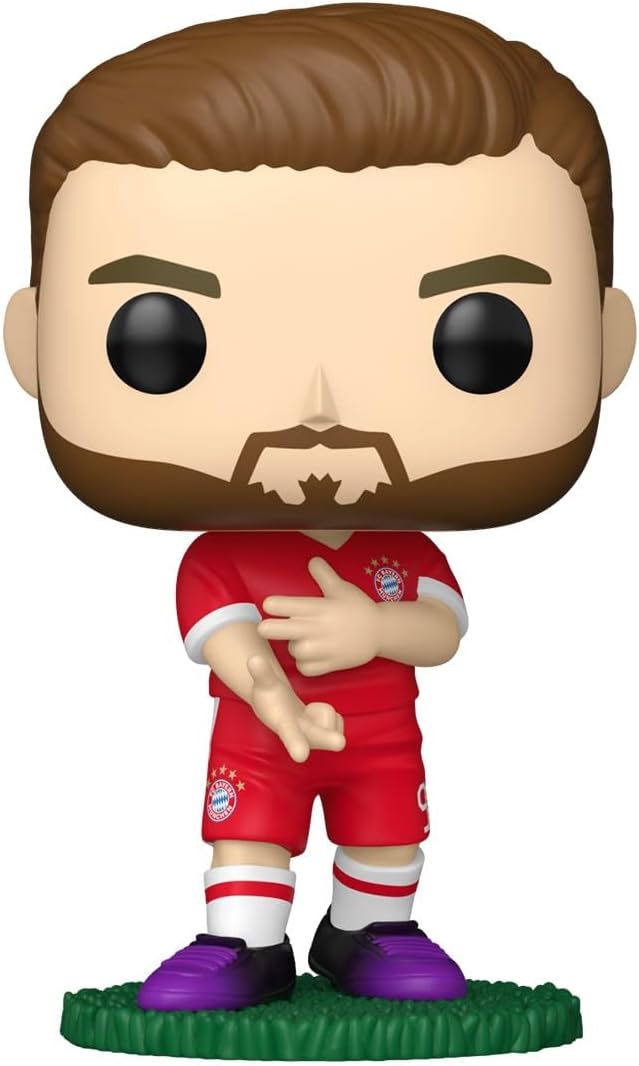 Funko POP! Football: FC Bayern München - Harry Kane - Sammelbare Vinylfigur - Geschenkidee - Offizielles Merchandise - Spielzeug für Kinder & Erwachsene - Modellfigur für Sammler und zur Ausstellung