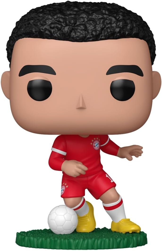 Funko POP! Football: FC Bayern München - Jamal Musiala - Figura in vinile da collezione - Idea regalo - Prodotto ufficiale - Giocattoli per bambini e adulti - Modello di figura per collezionisti