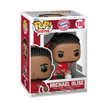 Funko POP! Football: FC Bayern München - Michael Olise - Sammelbare Vinylfigur - Geschenkidee - Offizielles Merchandise - Spielzeug für Kinder & Erwachsene - Modellfigur für Sammler