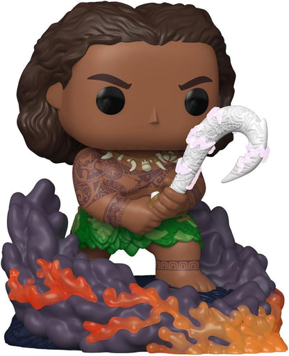 Funko Pop! Premium: Moana - Maui - Glow In the Dark - Collectable Vinyl Figure - Gift Idea - Official Merchandise - Toys for Kids & Adults - Cartoon/Animation Fans - Model Figure for Collectors