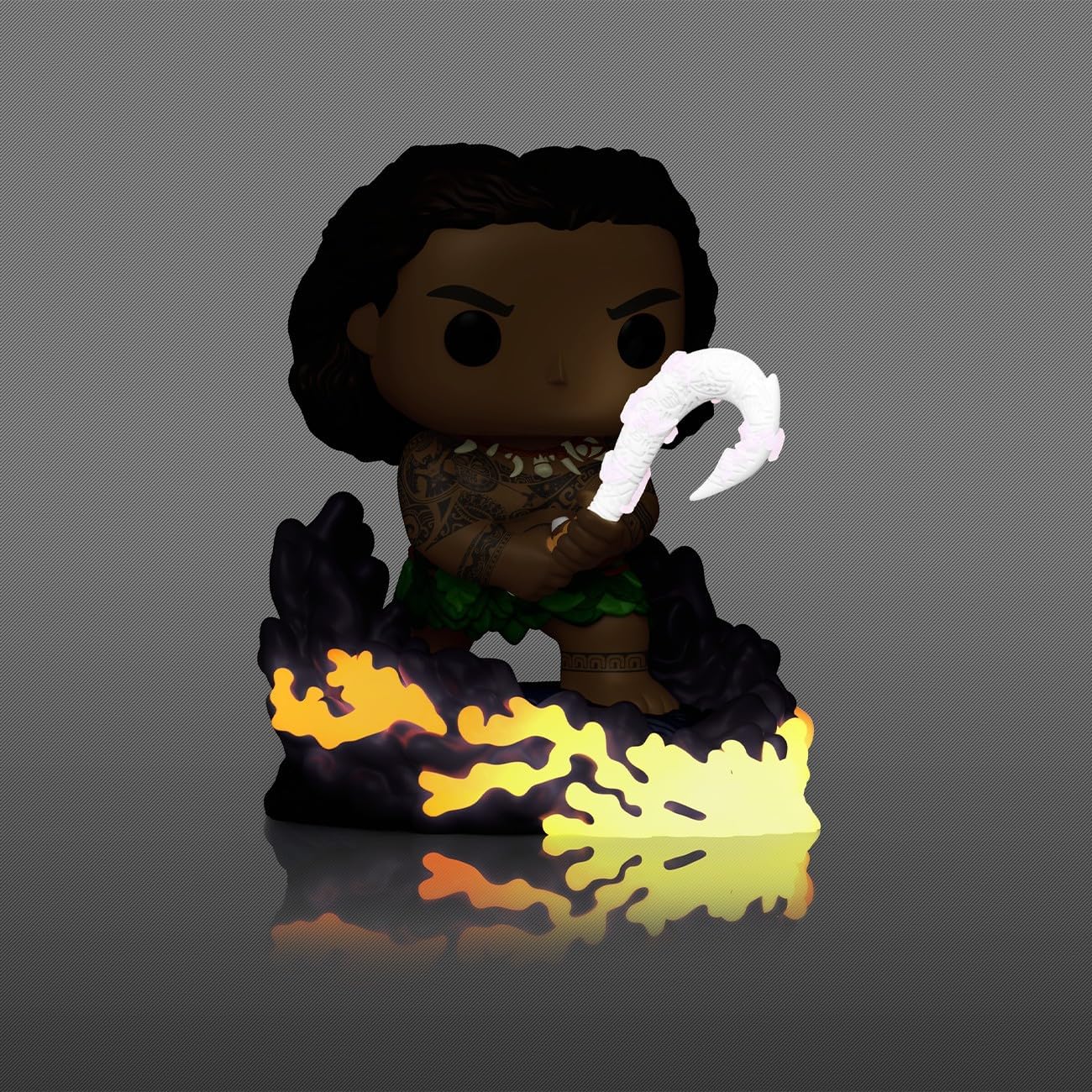 Funko Pop! Premium: Moana - Maui - Glow In the Dark - Collectable Vinyl Figure - Gift Idea - Official Merchandise - Toys for Kids & Adults - Cartoon/Animation Fans - Model Figure for Collectors