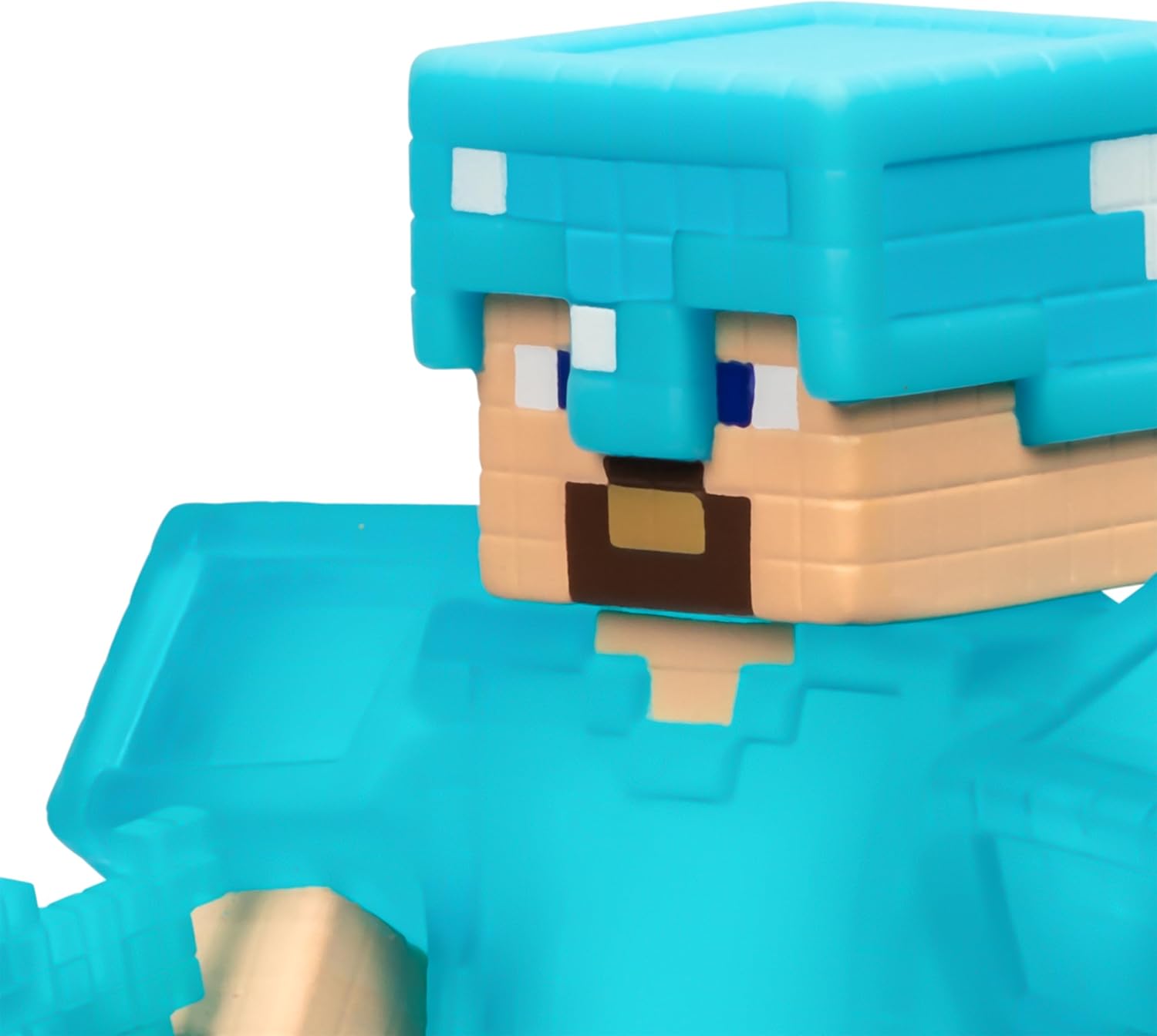 Heroes of Goo Jit Zu Minecraft Actionfigures 3 Pack - Creeper, Steve, Enderman - Stretchy and Bendable toy-figures for Minecraft fans 4+ years.