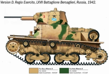 Italeri - 1/35 Carro Armato L6/40