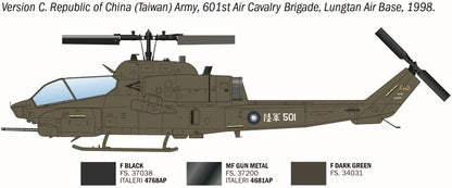 Italeri 90160 AH-1W Super Cobra, scala 1:72, Plastic Model Kit/Modello in plastica da montare
