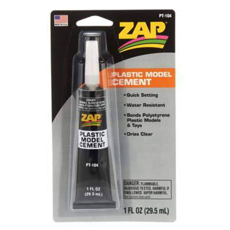ZAP - Zap Plastic Model Cement + Tip 1 Oz