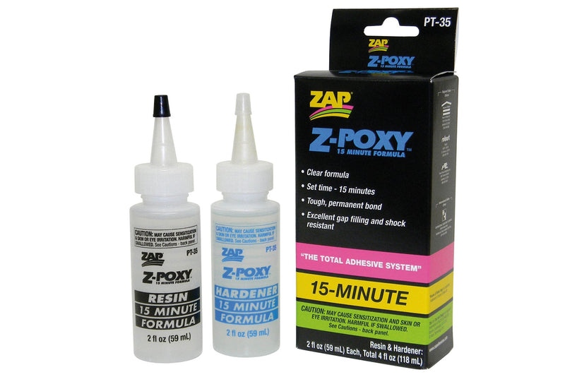 ZAP - Zap 15 Minute Z-poxy  4oz