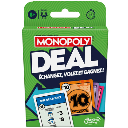 MONOPOLY Deal Card Game (French language