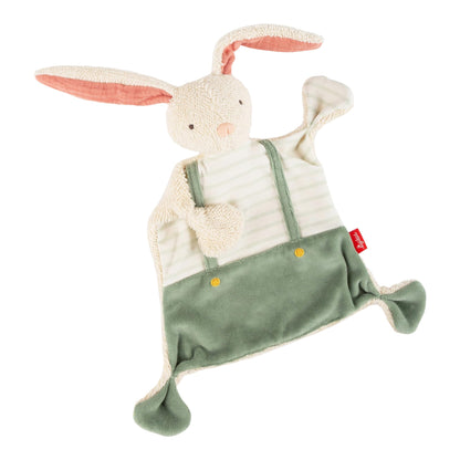 Knuffeldoek - Konijn - Groen