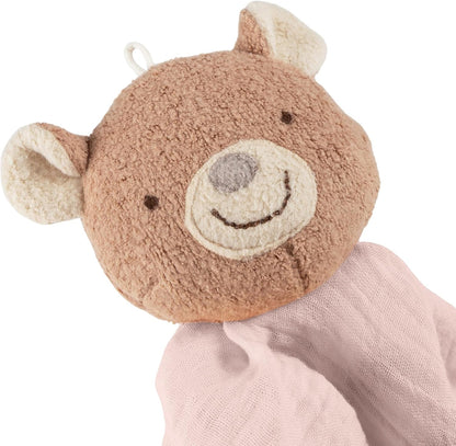 Muslin Comfort Blanket Bear Sigibaby