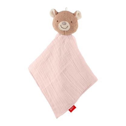 Muslin Comfort Blanket Bear Sigibaby