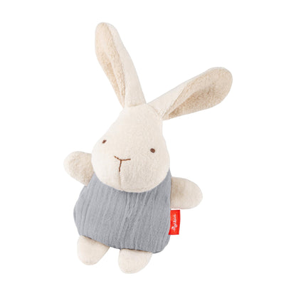 sigikid Greifling Hase, sigibaby - Babyspielzeug zum Greifen, Entdecken und Spielen mit Rassel Geschenk für Babys ab Geburt