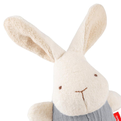 sigikid Greifling Hase, sigibaby - Babyspielzeug zum Greifen, Entdecken und Spielen mit Rassel Geschenk für Babys ab Geburt