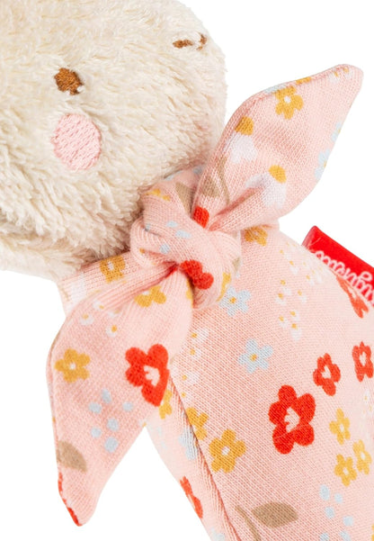 Rabbit rattle white Farmhouse Family