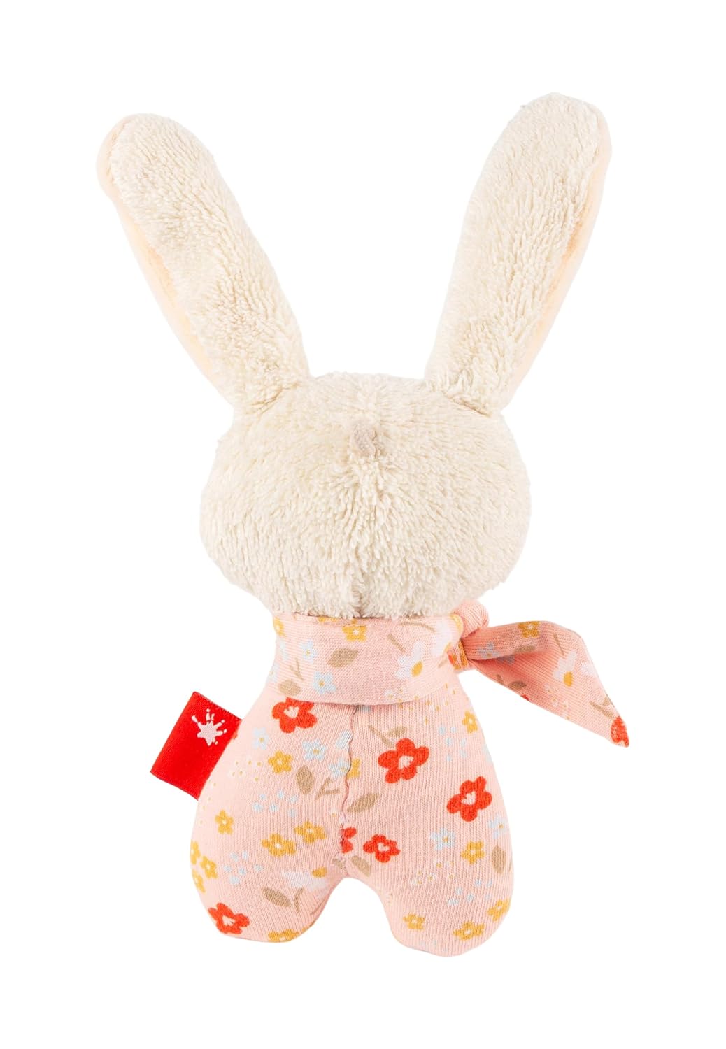 Rabbit rattle white Farmhouse Family