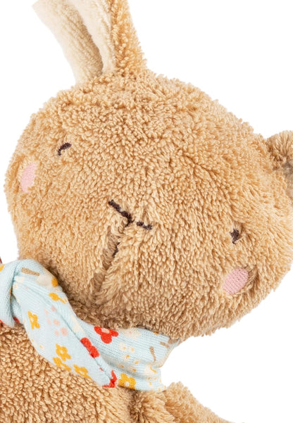 Terry cloth rabbit brown Farmhouse Family