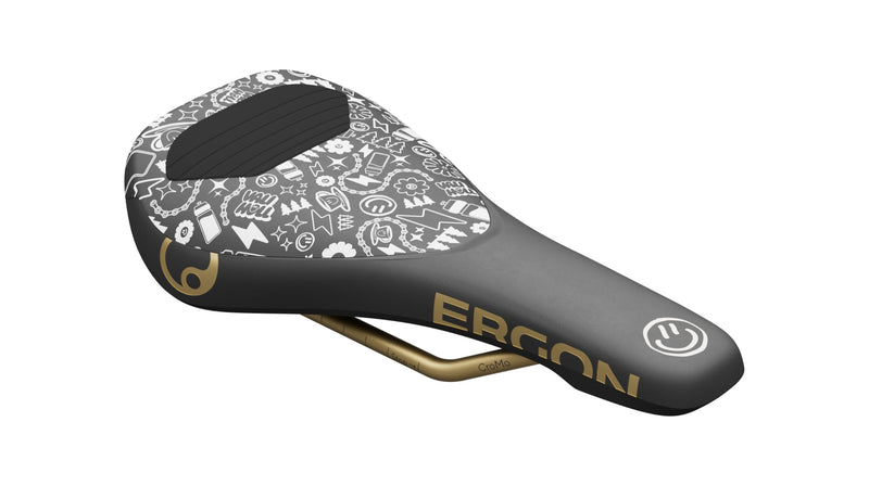 Ergon SM Downhill Comp Selle Vali Holl Edition Noir/Doré