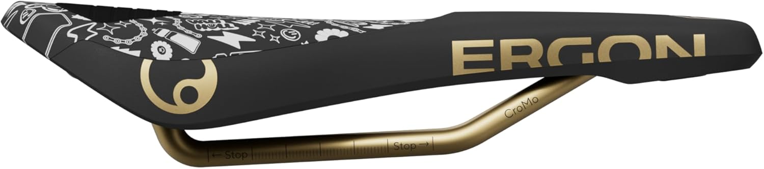 Ergon SM Downhill Comp Selle Vali Holl Edition Noir/Doré