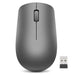 Lenovo 530 Mouse wireless - Sensore ottico 1200 dpi, design ambidestro, 2,4 GHz, 3 tasti, batteria fino a 12 mesi - Colore grafite