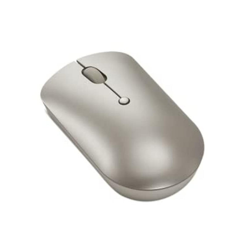 Lenovo 540 Mouse Wireless Compatto con Ricevitore USB-C, Ambidestro, fino a 2400 DPI, Portatile per Laptop e PC, sabbia
