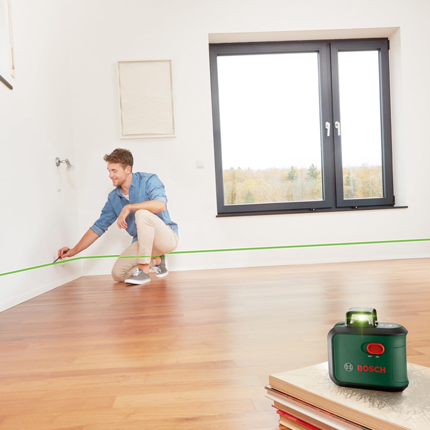 Bosch Advancedlevel 360 - 360Ý Kruislijnlaser - Inclusief Opbergetui En Batterijen