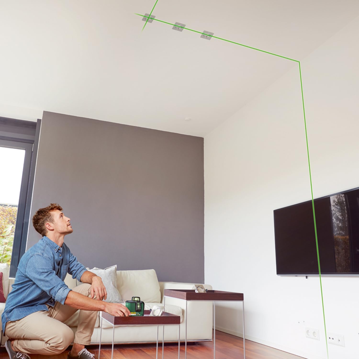 Bosch Advancedlevel 360 - 360Ý Kruislijnlaser - Inclusief Opbergetui En Batterijen