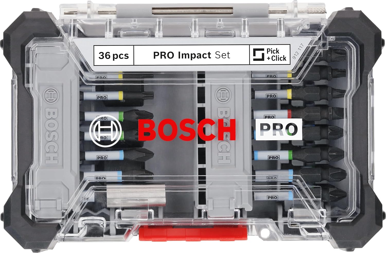 Bosch Pro Impact Schroefbitset 36-Delig In Display - 2608522517