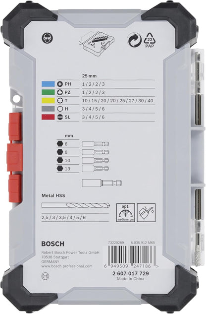 Bosch Extra Harde Schroevendraaierboor En Metaal Hss Boren Set St...
