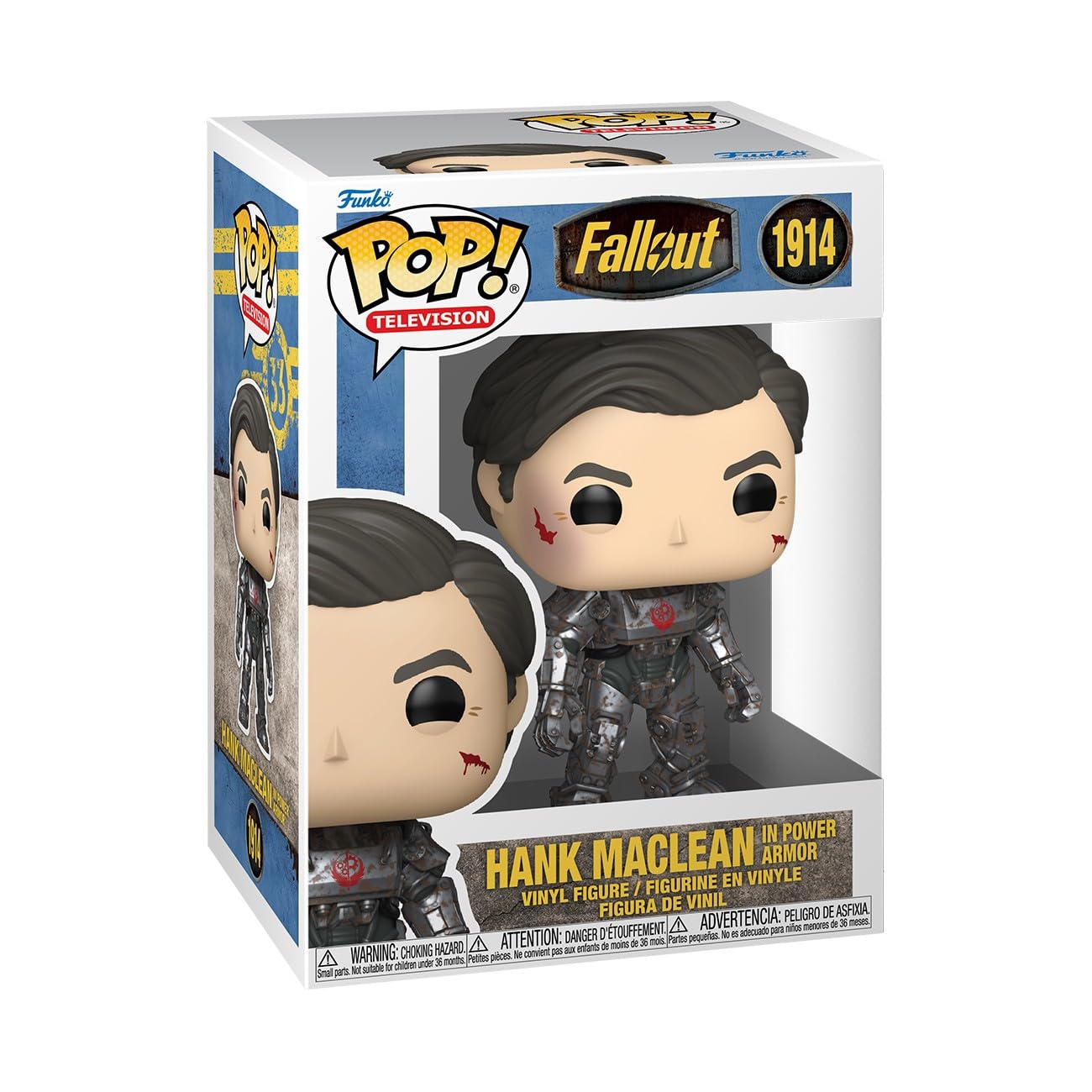 Funko POP! Television: Fallout - Hank Maclean in Power Armor - Collectable Vinyl Figure - Gift Idea - Official Merchandise - Toys For Kids & Adults - Model Figure for Collectors and Display