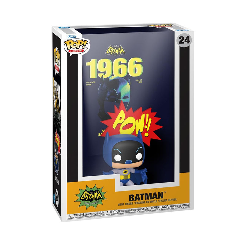 Funko Pop! VHS Covers: Batman - 1966 - Figurine en Vinyle de Collection - Idée Cadeau - Produit Officiel - Jouets pour Enfants et Adultes - Figurine modèle pour collectionneurs et Exposition