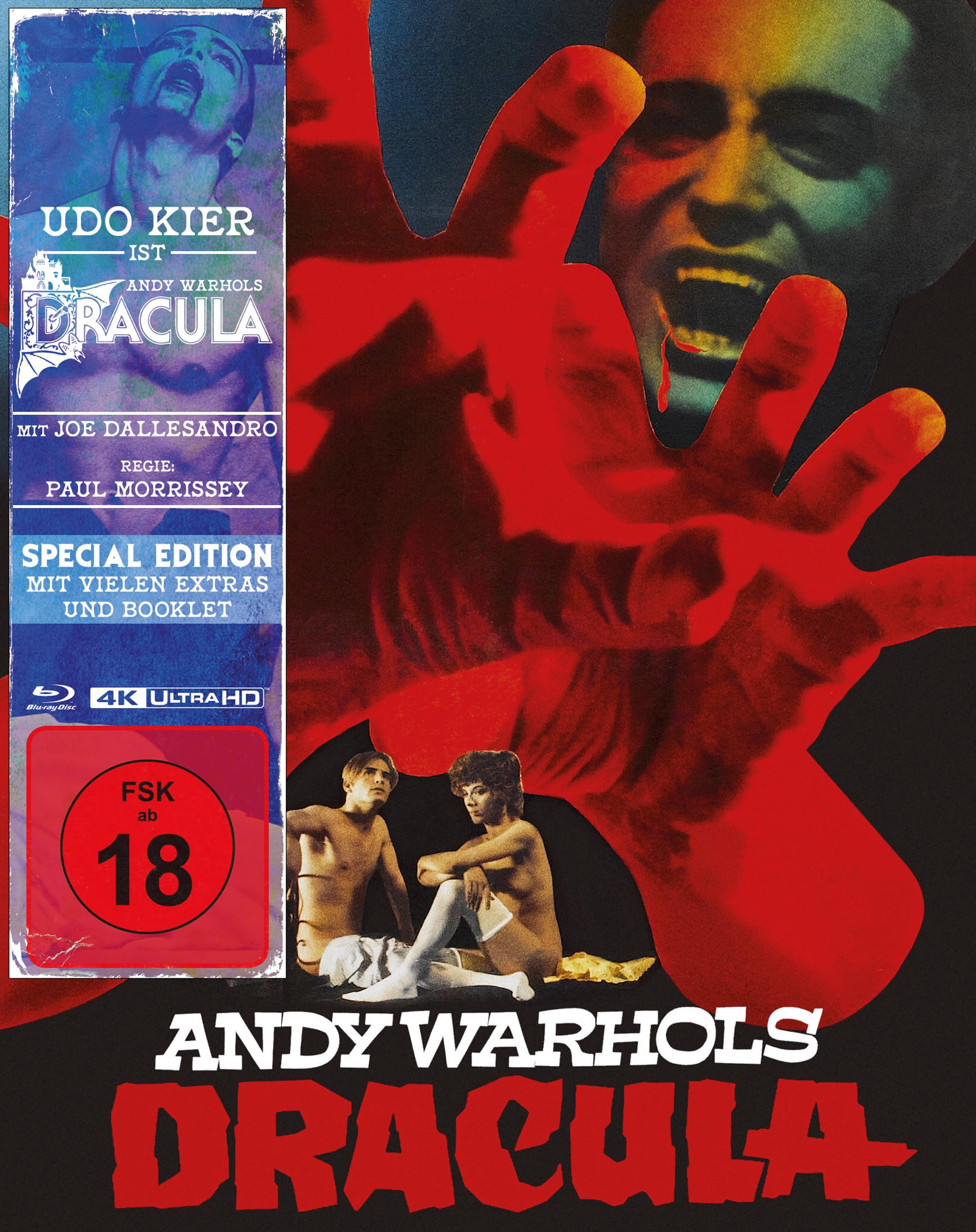 Andy Warhols Dracula (Mediabook C, 4K-UHD + 2 Blu-rays