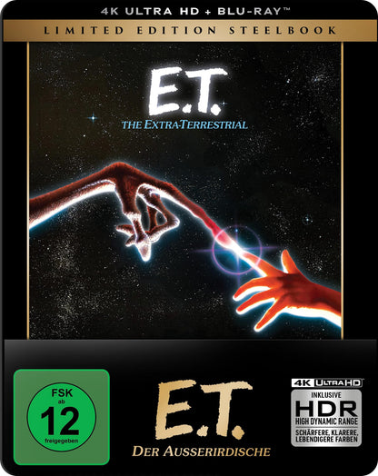 E.T. - Der Außerirdische (Steelbook, 4K-UHD+Blu-ray
