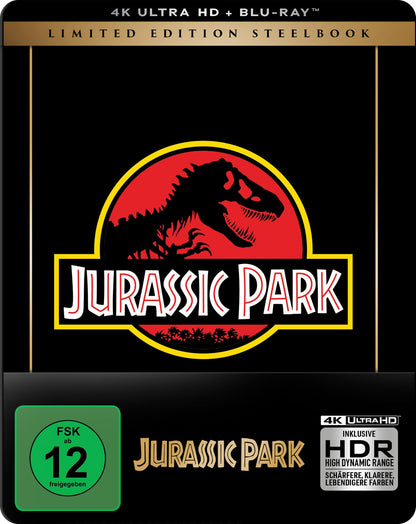 Jurassic Park (Steelbook, 4K-UHD+Blu-ray