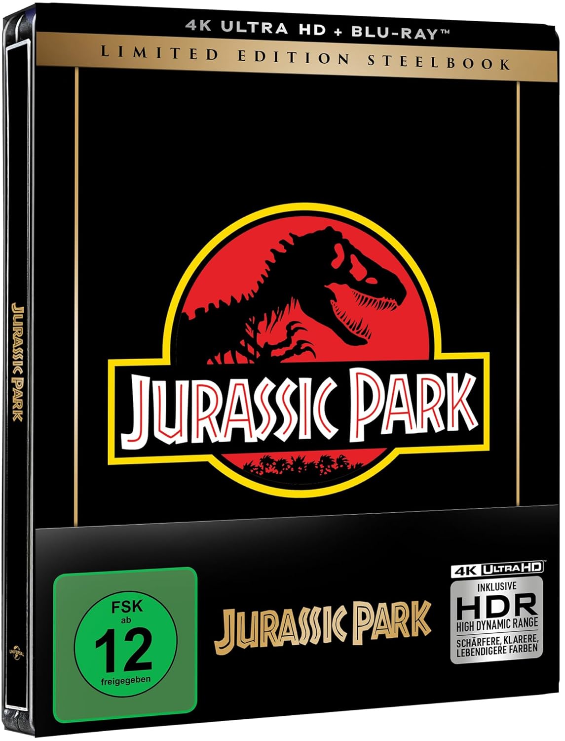 Jurassic Park (Steelbook, 4K-UHD+Blu-ray
