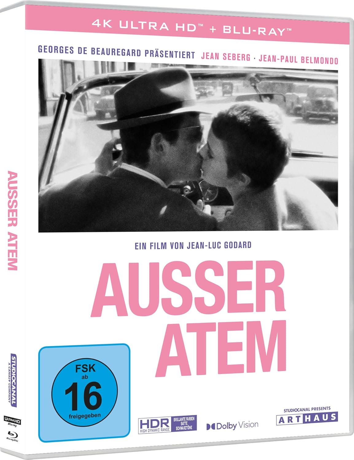 Außer Atem (4K-UHD+Blu-ray