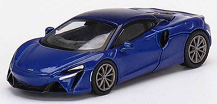 Truescale Miniatures Mini GT Artura Volcano Blue (LHD) MGT00430-L