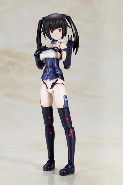 Kotobukiya Frame Arms Girl Letticia Azurite Ver., Total Height Approx. 5.9 inches (150 mm), Non-Scale Plastic Model