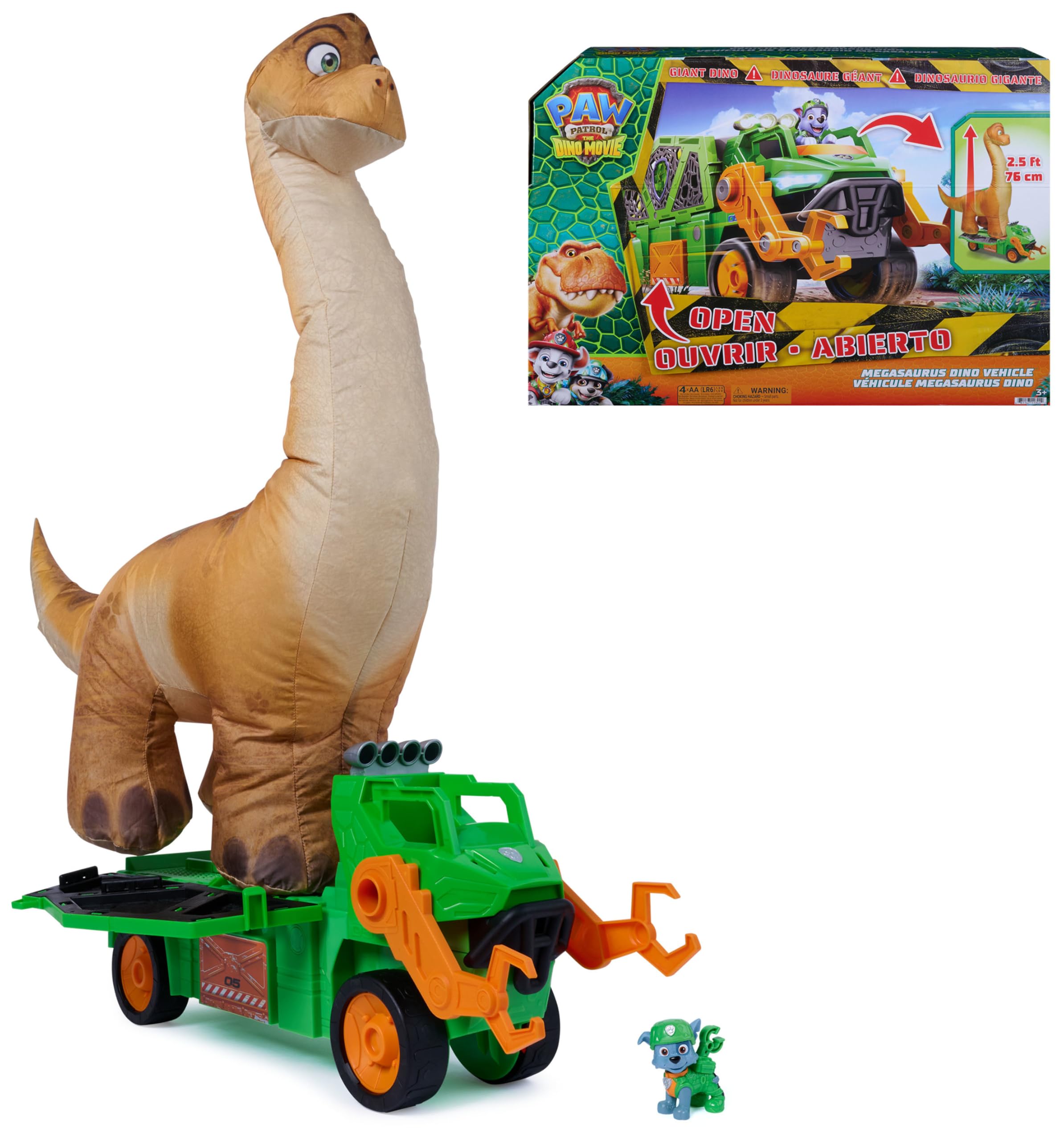 Paw Patrol Toy Vehicle Megasaurus Dino Vehicle