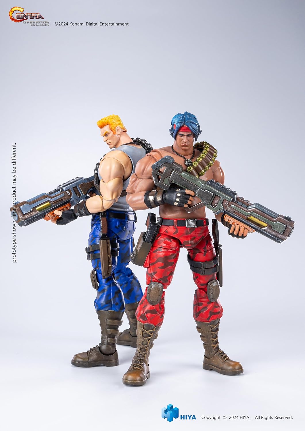 Hiya Toys Contra: Operation Glauga – Lance Bean Exquisite Basic Series 1:12 Scale Previews Exclusive Action Figure