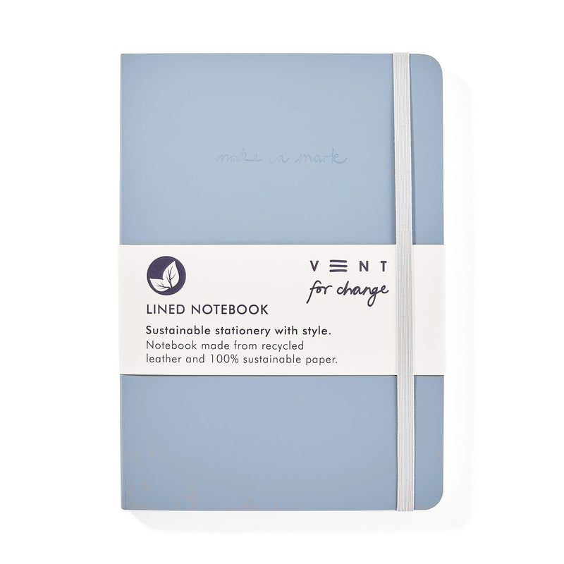 Make a Mark Range Classic Design Eco Friendly Recycled Leather A5 Notebook with Lined Paper | Lined Notebook/Notepad | Lined Journal, Great As A Gift –