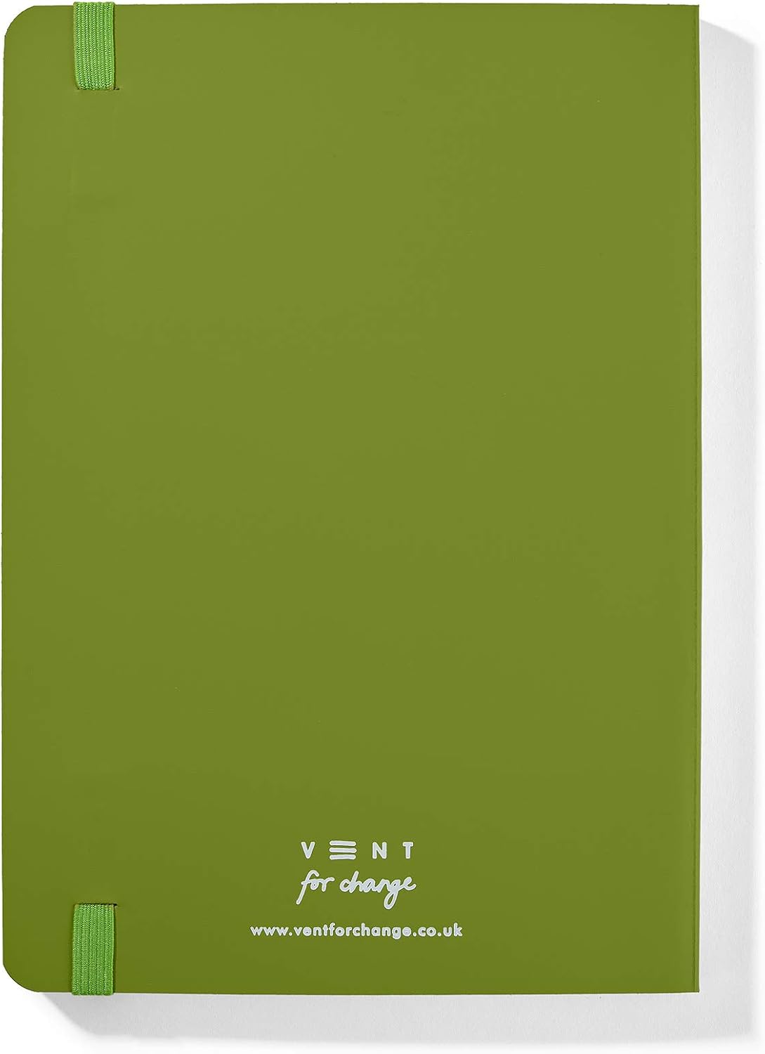 Birsppy VENT for Change - Make a Mark Range Classic Design Eco Friendly Recycled Leather A5 Notebook with Lined Paper | Lined Notebook/Notepad | Lined Journal, Great As A Gift